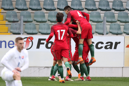 Qualif. Europeu S19: Portugal x Eslovquia