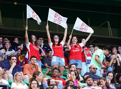 Liga dos CampeÃµes Feminina: Arsenal x FC Barcelona