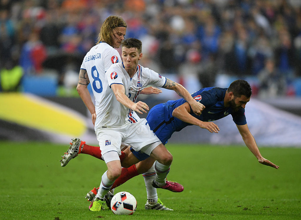 andre-pierre gignac,jogador,birkir bjarnason,birkir saevarsson,franca,equipa,islandia,euro 2016,euro