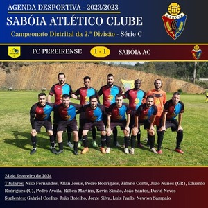 FC Pereirense 1-1 Sabia AC