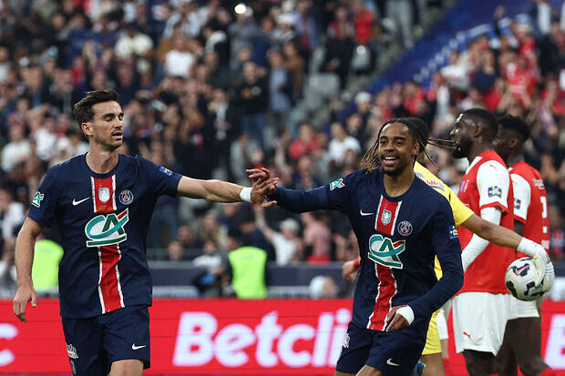 PSG versla Stade de Reims en win de French Cup