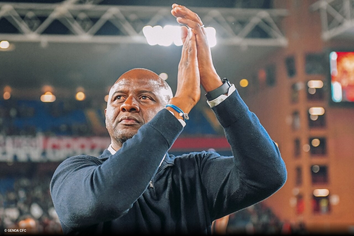 Patrick Vieira verlengt tot 2027 bij Genoa