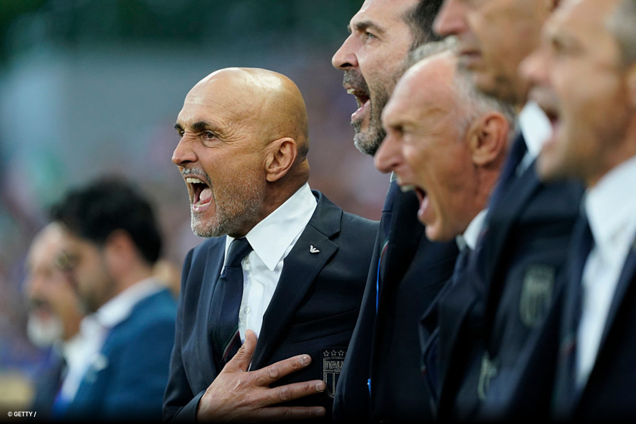 Itali wint bij afscheid van Spalletti