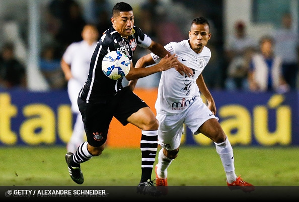 Santos x Corinthians (Brasileiro 2015)