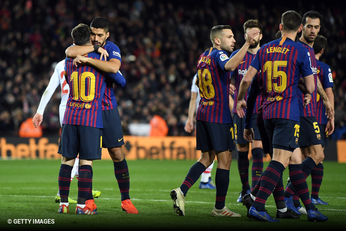 Barcelona x Eibar - Liga Espanhola 2018/19 