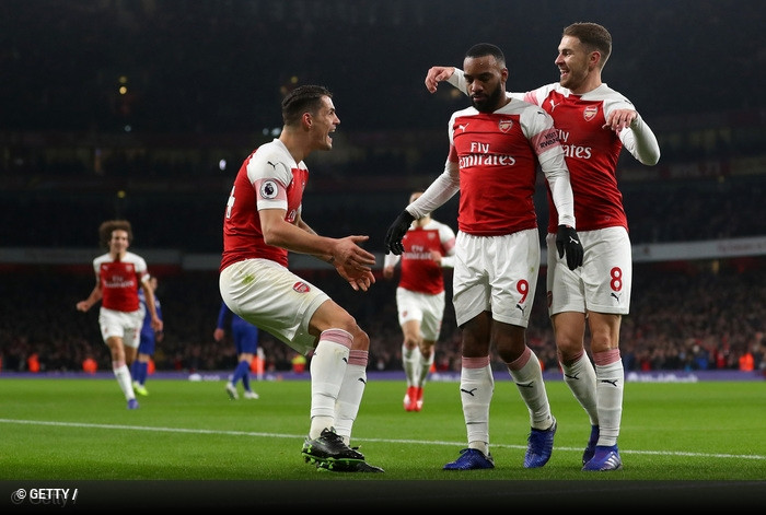 Arsenal x Chelsea - Premier League 2018/2019 - CampeonatoJornada 23